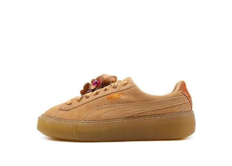 PUMA Suede Platform Flower Tassel (369181-02) braun
