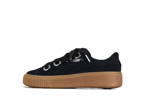 PUMA Platform Kiss Suede (366461 01) schwarz