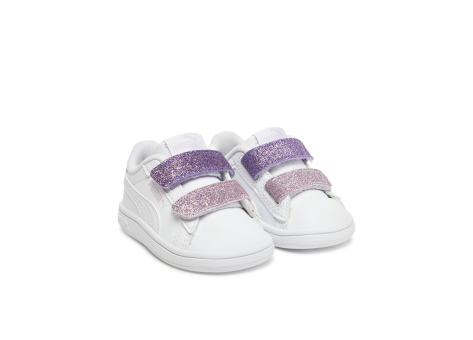 PUMA Smash 3.0 L Glitter V (395610-06) weiss