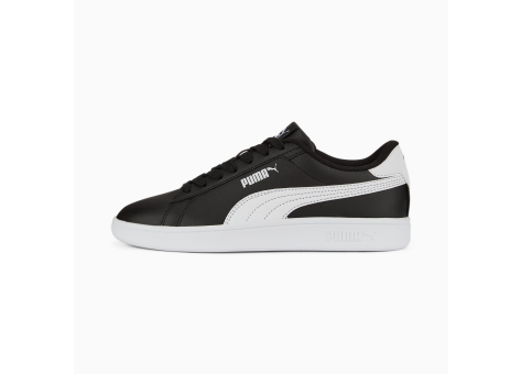 PUMA Smash 3.0 Leather Teenager (392031_03) schwarz