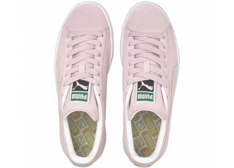 puma suede classic pink womens