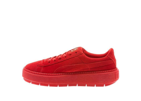 PUMA Suede Platform Trace Valentines Day (367045 01) rot