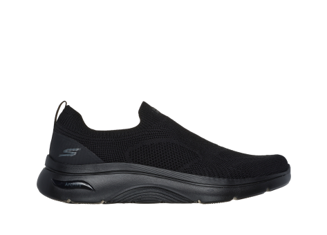 Skechers GO WALK Arch Fit 2.0 Knitted Relief Slip On Shoes (216517-BBK) schwarz