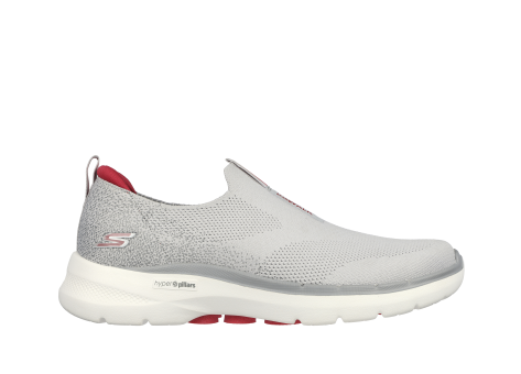 SKECHERS Go Walk 6 Slip On Gray (216202-GYRD) bunt
