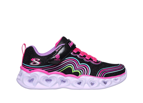 Skechers Heart Lights Retro Hearts (302689L-BKMT) schwarz