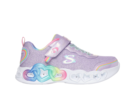 SKECHERS Infinite Heart Lights Love Prism (303751L-LVMT) lila