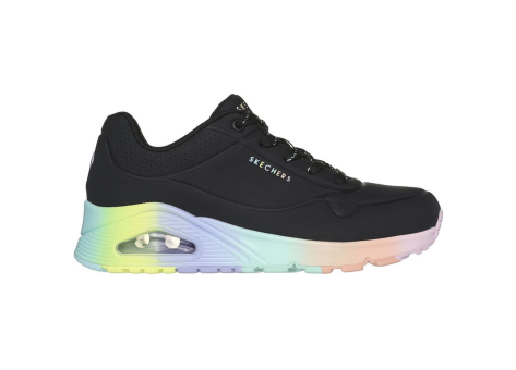 SKECHERS Uno Rainbow Souls (155134_BKMN) schwarz