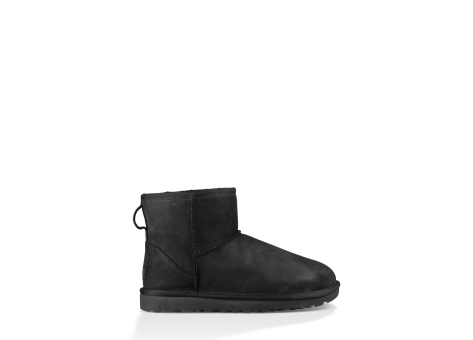 UGG W Classic Mini Leather Boot (1016558-BLK) schwarz