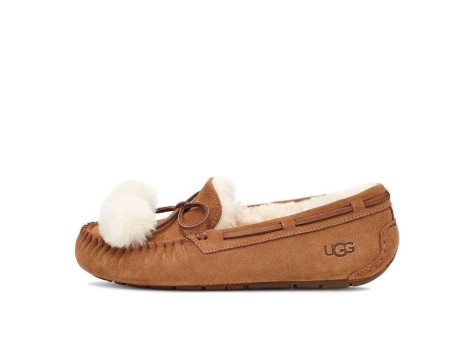 UGG Dakota Bow Pom Chestnut (1124030-CHE) braun