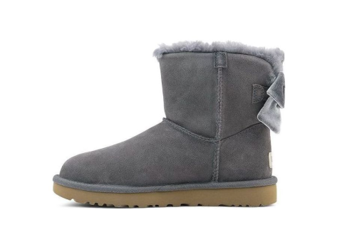 UGG Mini Bailey Bow Velvet Ribbon 2.0 Grey (1118975-NHT) grau