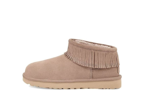 UGG Ultra Mini Fringe Bling Beige (1121576-BCHW) beige