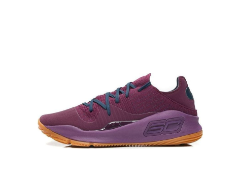 Under Armour Curry 4 Low Merlot (3000083-500) lila