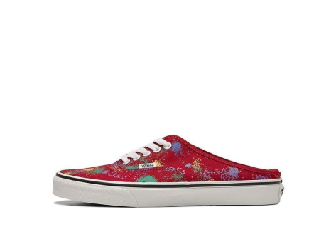 Vans Authentic Breathable Wear resistant Non Slip Low Tops Casual Skateboarding (VN0A54F7AXM) bunt