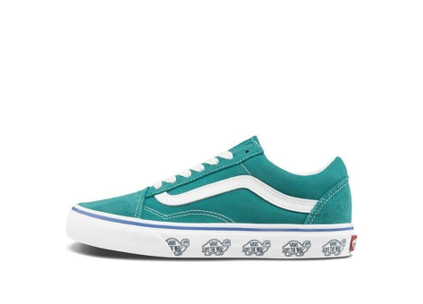 Vans Sidewall Print Old Skool (VN0A3WKT4RT) türkis