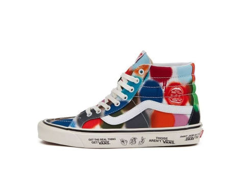 Vans SK8 Hi Wear resistant Non Slip Casual Skateboarding (VN0A38GF9XQ) bunt