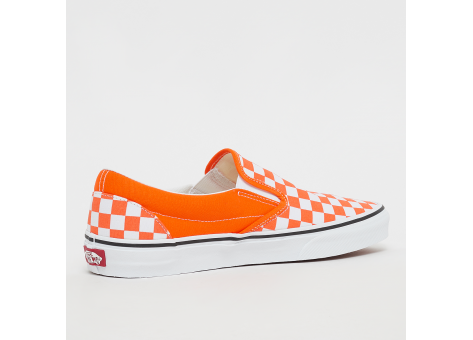 vans checkerboard orange