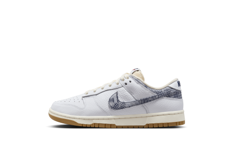 Nike Dunk Low Washed Denim (FN6881-100) weiss