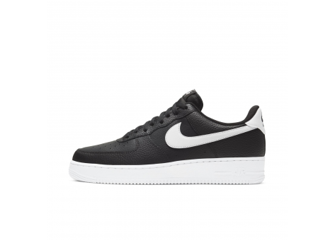 nike air force 1 zwarte zool