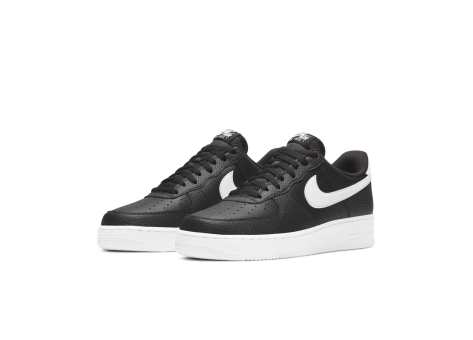 nike air force 1 zwarte zool