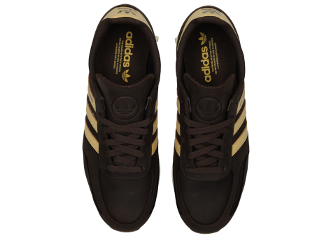 Adidas la trainer leather brown best sale