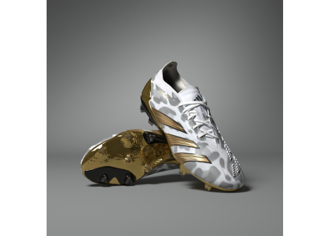 Adidas predator white and gold hotsell