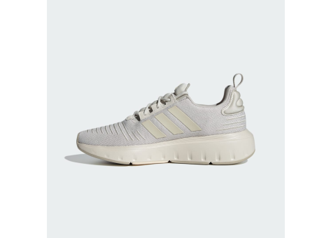 All white adidas swift run on sale