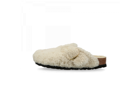 Birkenstock Boston Big Buckle Teddy Rivet Logo OS (1025664) weiss