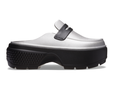 Crocs Stomp Metallic Loafer (210363-01V) grau