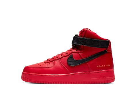 Nike 1017 ALYX 9SM x Air Force 1 High University (CQ4018-601) rot