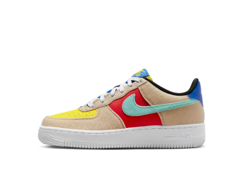 Nike Air Force 1 Low Multi Color Velcro GS (FN7818-100) bunt