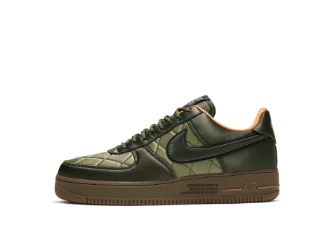 Nike Air Force 1 Low Quilted Satin Pack Cargo Khaki (CU6724-333) grün
