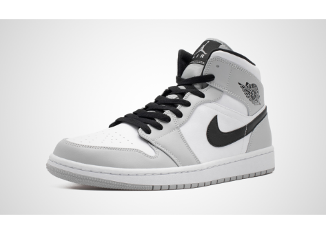 Jordan 1 Mid Light Air Smoke Grey (554724-092) bunt