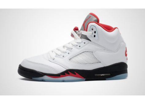 Jordan 5 Air Retro Fire GS (440888-102) weiss