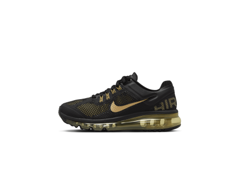 Nike air max 2017 black and gold hotsell