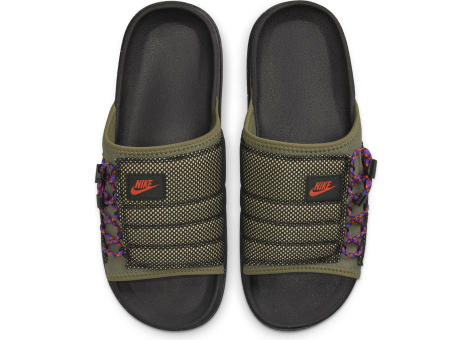 Nike Asuna Green Slippers (DM6383-222) bunt