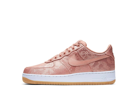 Nike CLOT x Air Force 1 Low Premium Rose Gold Silk (CJ5290-600) pink