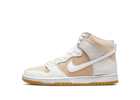 Nike Dunk High Pro SB Label ISO Unbleached Natural (DA9626-100) weiss