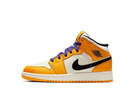Jordan 1 Mid Se Lakers GS (BQ6931-700) bunt