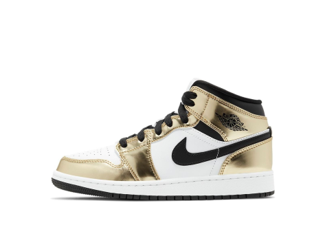 Jordan 1 Mid SE Metallic Gold GS (DC1420-700) bunt