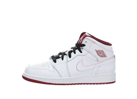 Jordan 1 Retro Mid GS Gym (554725 103) weiss