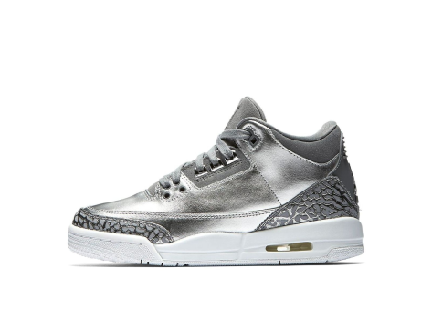 Jordan 3 Retro Premium Air Heiress GS HC (AA1243-020) silber