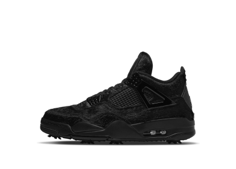 Jordan 4 Golf Cat Retro Pony Hair (CU9981-001) schwarz