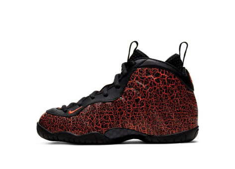 Nike Little Posite One Cracked Air Foamposite Lava (723946-012) bunt