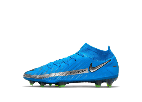 Nike Phantom GT Elite DF FG Photo Metallic Silver (CW6589-400) blau