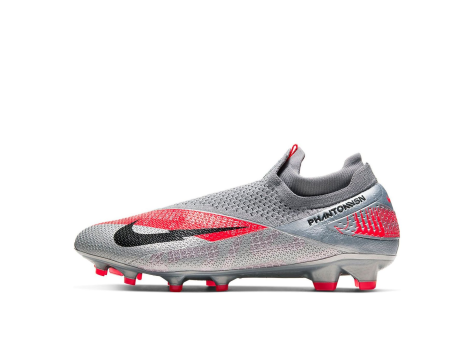 Nike Phantom Vision 2 Elite Dynamic Fit FG Metallic Grey Crimson Df (CD4161-906) bunt