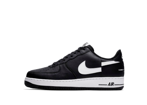 Nike Supreme x Comme des SHIRT Air Force 1 Low Gar ons (AR7623-001) schwarz