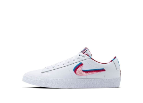 Nike SB x Blazer Low GT Parra (CN4507-100) weiss