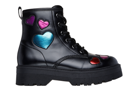 Skechers Gravlen Hi Metallic Heart Shoes (303409L-BLK) schwarz