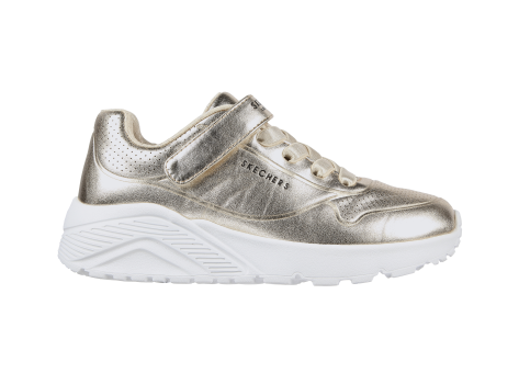 SKECHERS Uno Lite Chrome Steps (310453L-GLD) silber