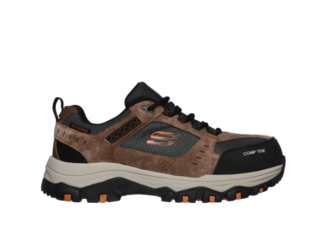 Skechers Work Greetah Comp Toe (77183EC-BRBK) braun